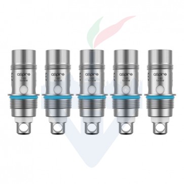 Testine Coil di Ricambio Nautilus 2S Mesh 0,7 Ohm Confezione da 5 Pezzi - Aspire