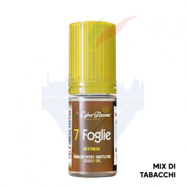 7 FOGLIE - Tabaccosi - Aroma Concentrato 10ml - Cyber Flavour CON TASSELLO
