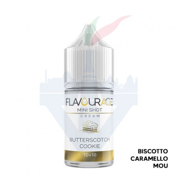 BUTTERSCOTCH COOKIE - Aroma Mini Shot 10ml - Flavourage CON TASSELLO