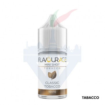 CLASSIC TOBACCO - Aroma Mini Shot 10ml - Flavourage CON TASSELLO