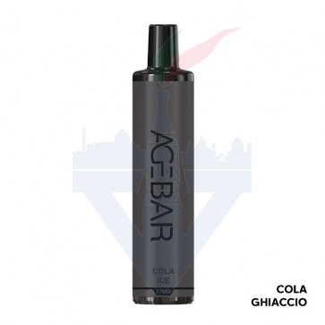 COLA ICE 17mg Disposable - 800 Puff - Vape Pen Usa e Getta - Agebar