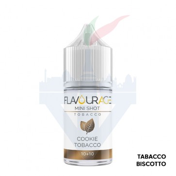 COOKIE TOBACCO - Aroma Mini Shot 10ml - Flavourage CON TASSELLO
