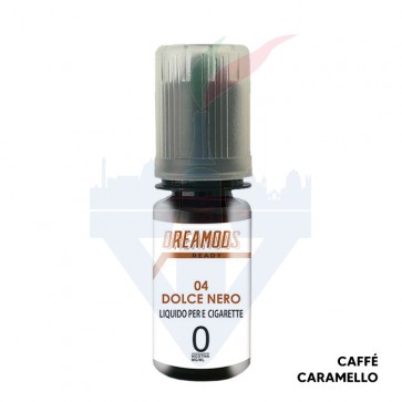 DOLCE NERO No.4 - Cremosi - Liquido Pronto 10ml - Dreamods