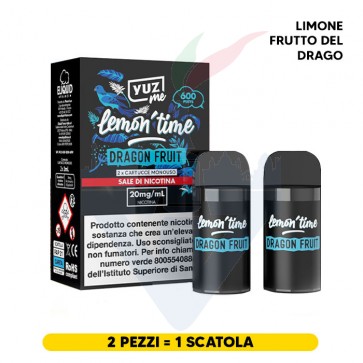 DRAGON FRUIT - Lemon Time - Pod Precaricata YUZ ME Singola - Eliquid France