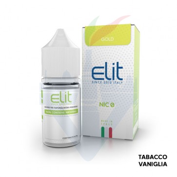 GOLD - Liquido Pronto 10ml - Elit Flavor