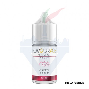GREEN APPLE - Aroma Mini Shot 10ml - Flavourage CON TASSELLO