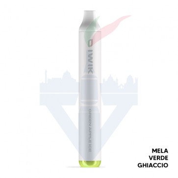 GREEN APPLE ICE Disposable - 600 Puff - Vape Pen Usa e Getta - IWIK