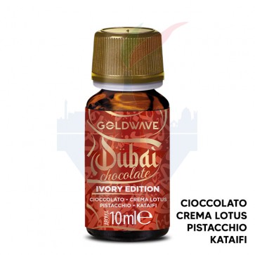 IVORY EDITION - Dubai Chocolate - Aroma Concentrato 10ml - Goldwave IVORY EDITION - Dubai Chocolate - Aroma Concentrato 10ml - Goldwave