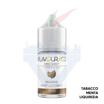 MORRIS MINT LICORICE - Aroma Mini Shot 10ml - Flavourage CON TASSELLO