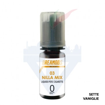 NILLA MIX No.3 - Cremosi - Liquido Pronto 10ml - Dreamods