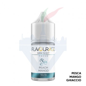 PEACH MANGO - Aroma Mini Shot 10ml - Flavourage CON TASSELLO