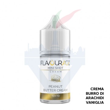 PEANUT BUTTER CREAM - Aroma Mini Shot 10ml - Flavourage CON TASSELLO