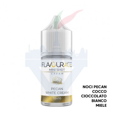 PECAN WHITE CREAM - Aroma Mini Shot 10ml - Flavourage CON TASSELLO