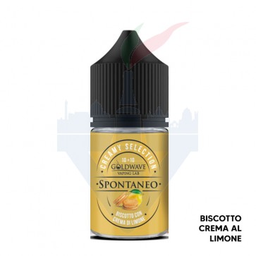 SPONTANEO - Creamy Selection - Aroma Mini Shot 10ml - Goldwave CON TASSELLO