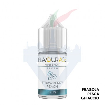 STRAWBERRY PEACH - Aroma Mini Shot 10ml - Flavourage CON TASSELLO
