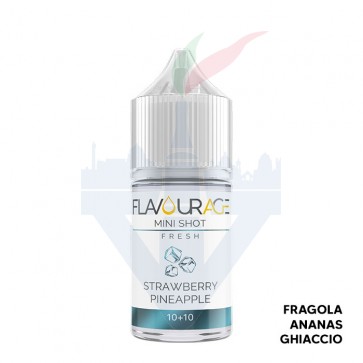 STRAWBERRY PINAPPLE - Aroma Mini Shot 10ml - Flavourage CON TASSELLO