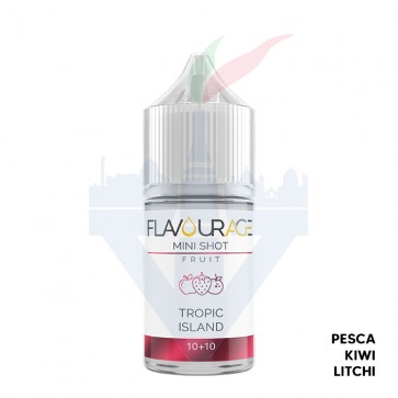 TROPIC ISLAND - Aroma Mini Shot 10ml - Flavourage CON TASSELLO