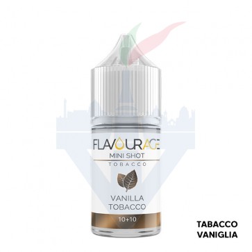 VANILLA TOBACCO - Aroma Mini Shot 10ml - Flavourage CON TASSELLO