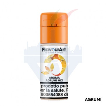 AGRUMI MIX - Aroma Concentrato 10ml - FlavourArt CON TASSELLO