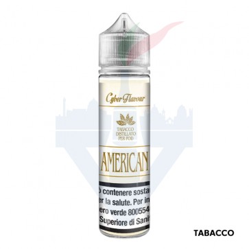 AMERICAN - Distillati For Pod - Aroma Shot 20ml - Cyber Flavour CON TASSELLO