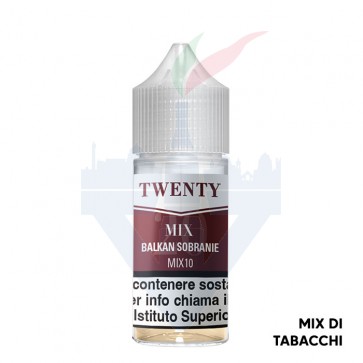 BALKAN SOBRAINE - Twenty Mix - Mix Series 10ml - TNT Vape CON TASSELLO