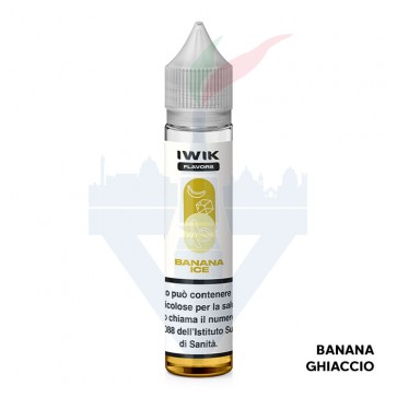 BANANA ICE - Aroma Mini Shot 10ml - IWIK CON TASSELLO