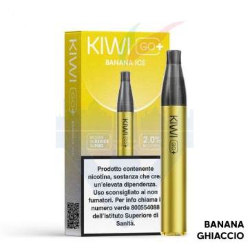 Kiwi Go PLUS Device  Pod Precaricata BANANA ICE - Kiwi Vapor