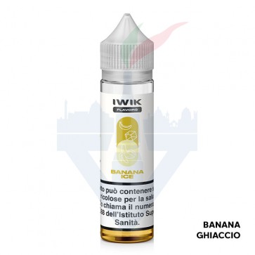 BANANA ICE - Aroma Shot 20ml - IWIK CON TASSELLO