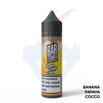 BANANA PAPAYA COCONUT - Bar Tender - Aroma - Shot 20 su 60 - Shake N Vape
