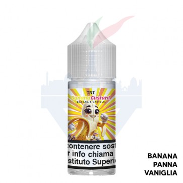 BANANA CUSTARD - Mix Series - Mini Shot 1010 - TNT Vape BANANA CUSTARD - Mix Series - Mini Shot 1010 - TNT Vape