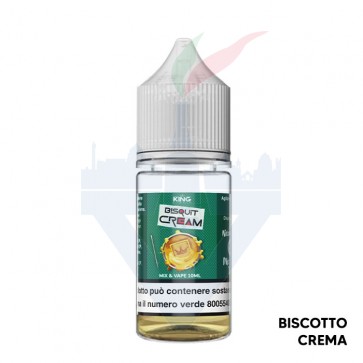 BISQUIT CREAM - Mix Series 10ml - King Liquid CON TASSELLO