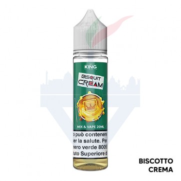 BISQUIT CREAM - Mix Series 20ml - King Liquid CON TASSELLO