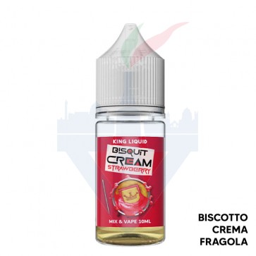 BISQUIT CREAM STRAWBERRY - Mix Series - Mini Shot 1010 - King Liquid