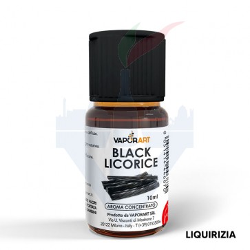 BLACK LICORICE - Aroma Concentrato 10ml - Vaporart CON TASSELLO