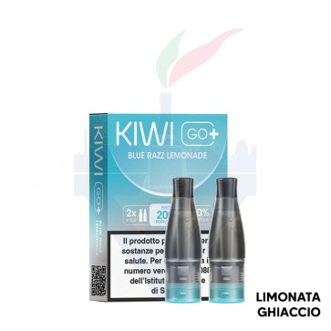BLUE RAZZ LEMONADE - Pod Precaricata Kiwi Go PLUS - 2 Pezzi - Kiwi Vapor