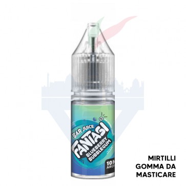 BLUEBERRY BUBBLEGUM - Bar Juice - Aroma Concentrato 10ml - Fantasi Vape CON TASSELLO