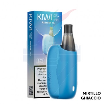 Kiwi Go PLUS Mini Device  Pod Precaricata BLUEBERRY ICE - Kiwi Vapor