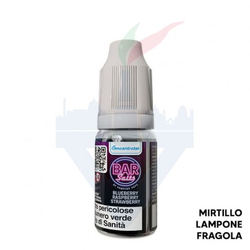 BLUEBERRY RASPBERRY STRAWBERRY - Aroma Concentrato 10ml - Bar Salts BLUEBERRY RASPBERRY STRAWBERRY - Aroma Concentrato 10ml - Bar Salts