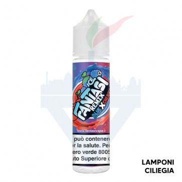 BLUE RASPBERRY X CHERRY ICE - Aroma Shot 20ml - Fantasi Vape CON TASSELLO