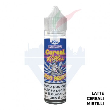 BOO BERRY - Cereal Killer - Aroma Shot 20ml - Dreamods CON TASSELLO