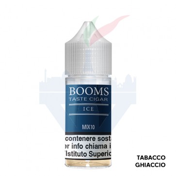 BOOMS ICE - Mix Series 10ml - TNT Vape CON TASSELLO