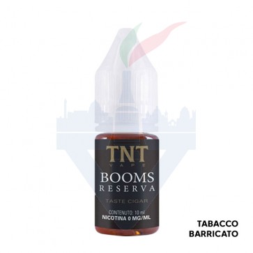 BOOMS RESERVE - Booms - Liquido Pronto 10ml - TNT Vape