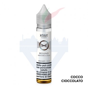 BOUND - Aroma Mini Shot 10ml - Kiwi Vapor CON TASSELLO