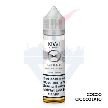 BOUND - Aroma Shot 20ml - Kiwi Vapor CON TASSELLO