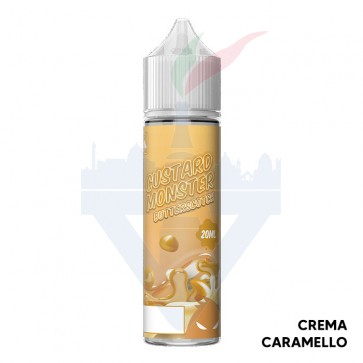 BUTTERSCOTCH CUSTARD - Custard Monster - Aroma Shot 20ml - Monster Vape Labs CON TASSELLO