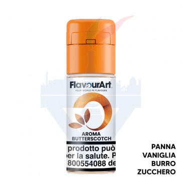 BUTTERSCOTCH - Aroma Concentrato 10ml - FlavourArt CON TASSELLO