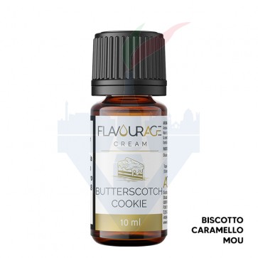 BUTTERSCOTCH COOKIE - Aroma Concentrato 10ml - Flavourage CON TASSELLO