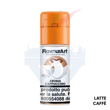 CAPPUCCINO - Aroma Concentrato 10ml - FlavourArt CON TASSELLO