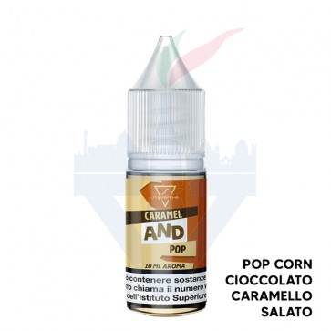 CARAMEL AND POP - And - Aroma Concentrato 10ml - Suprem-e CARAMEL AND POP - And - Aroma Concentrato 10ml - Suprem-e