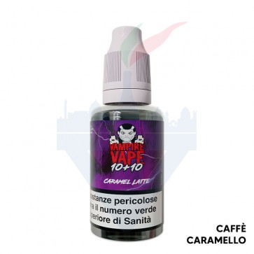 CARAMEL LATTE - Aroma - Mini Shot 1010 - Vampire Vape CARAMEL LATTE - Aroma - Mini Shot 1010 - Vampire Vape